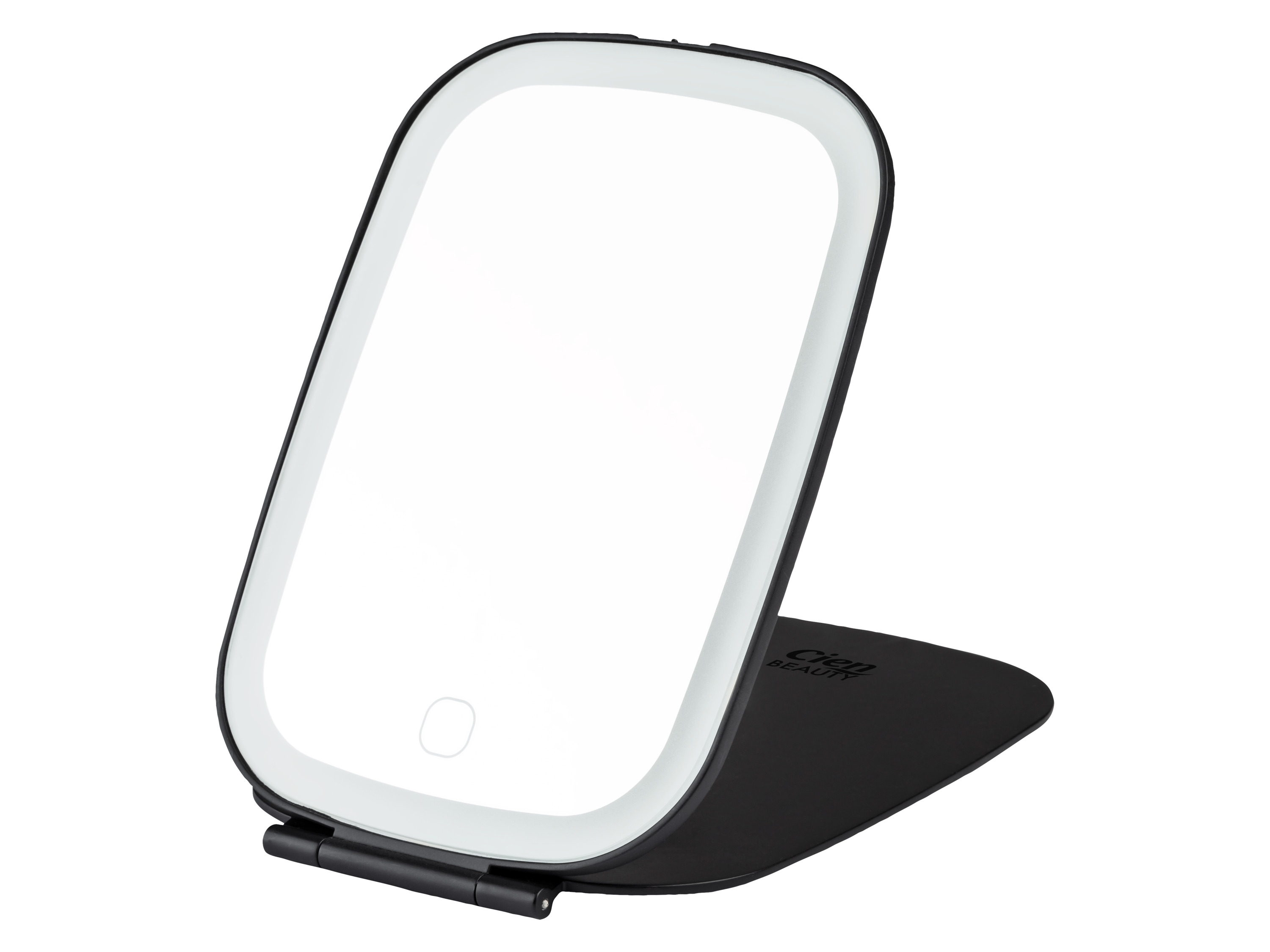 CIEN Beauty LED cestovné zrkadlo (čierna)