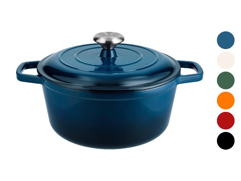 SILVERCREST® Liatinový hrniec Premium, 26 cm