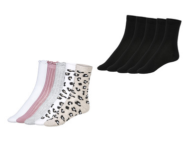 esmara® Dámske ponožky, 5 párov