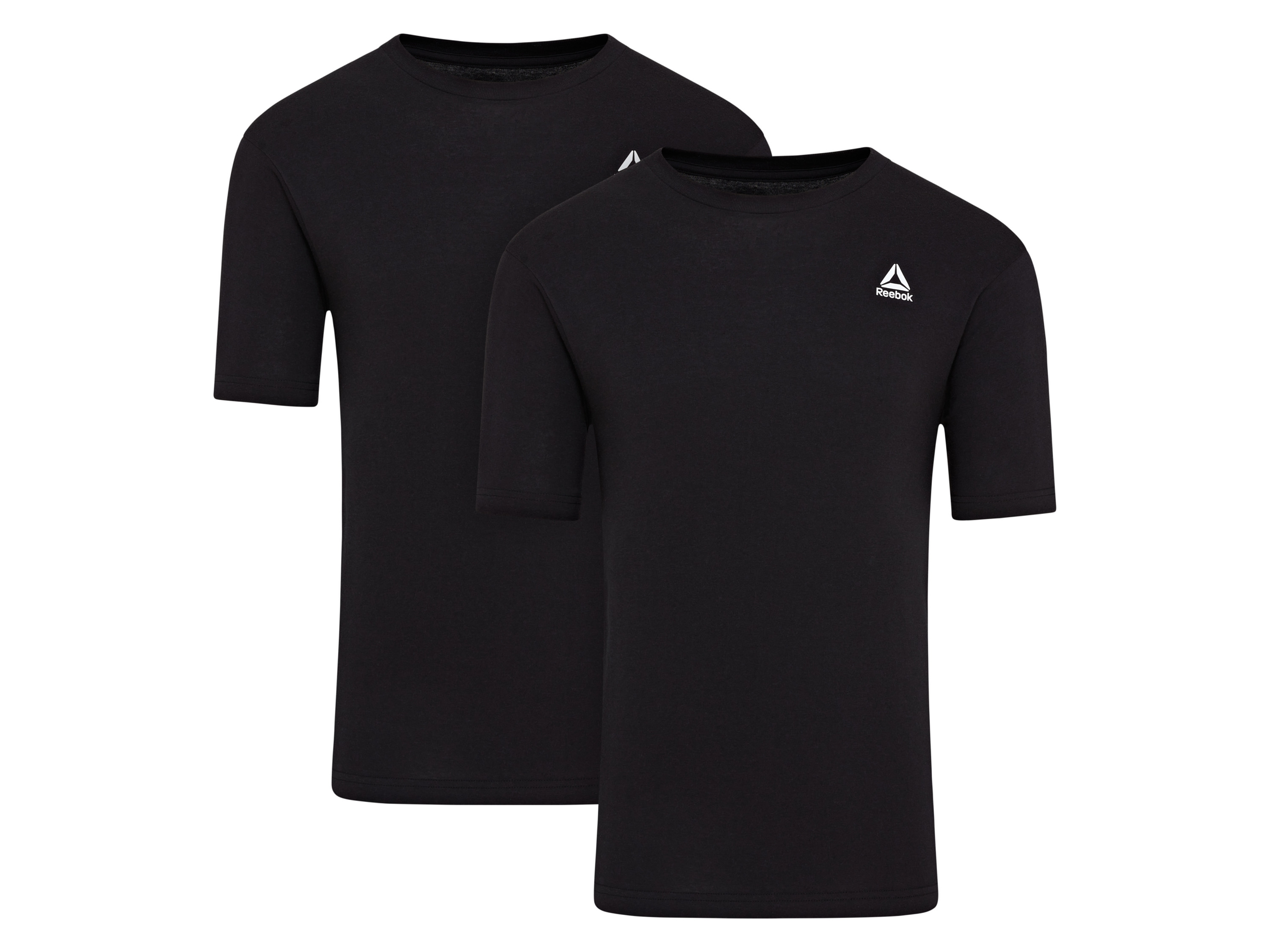 Reebok Pánske tričko, 2 kusy (čierna, L)