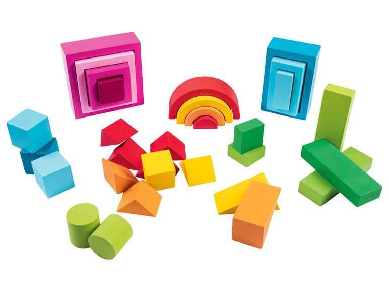 Prejsť na zobrazenie na celú obrazovku: Playtive Drevená dúhová Montessori hra, veľká – obrázok 9