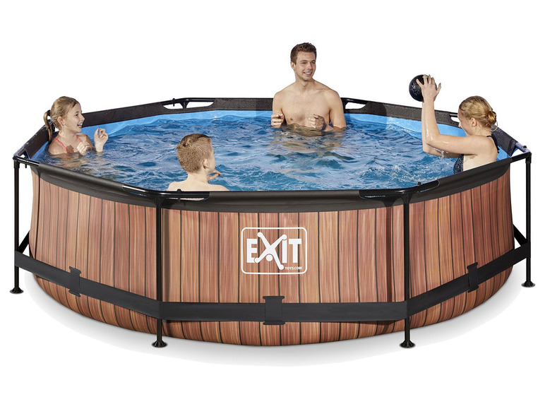 Prejsť na zobrazenie na celú obrazovku: EXIT Bazén s krytom Wood, Ø 3 m x 76 cm – obrázok 3