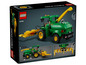 LEGO Technic John Deere 9700 sejačka s pohyblivými časťami.