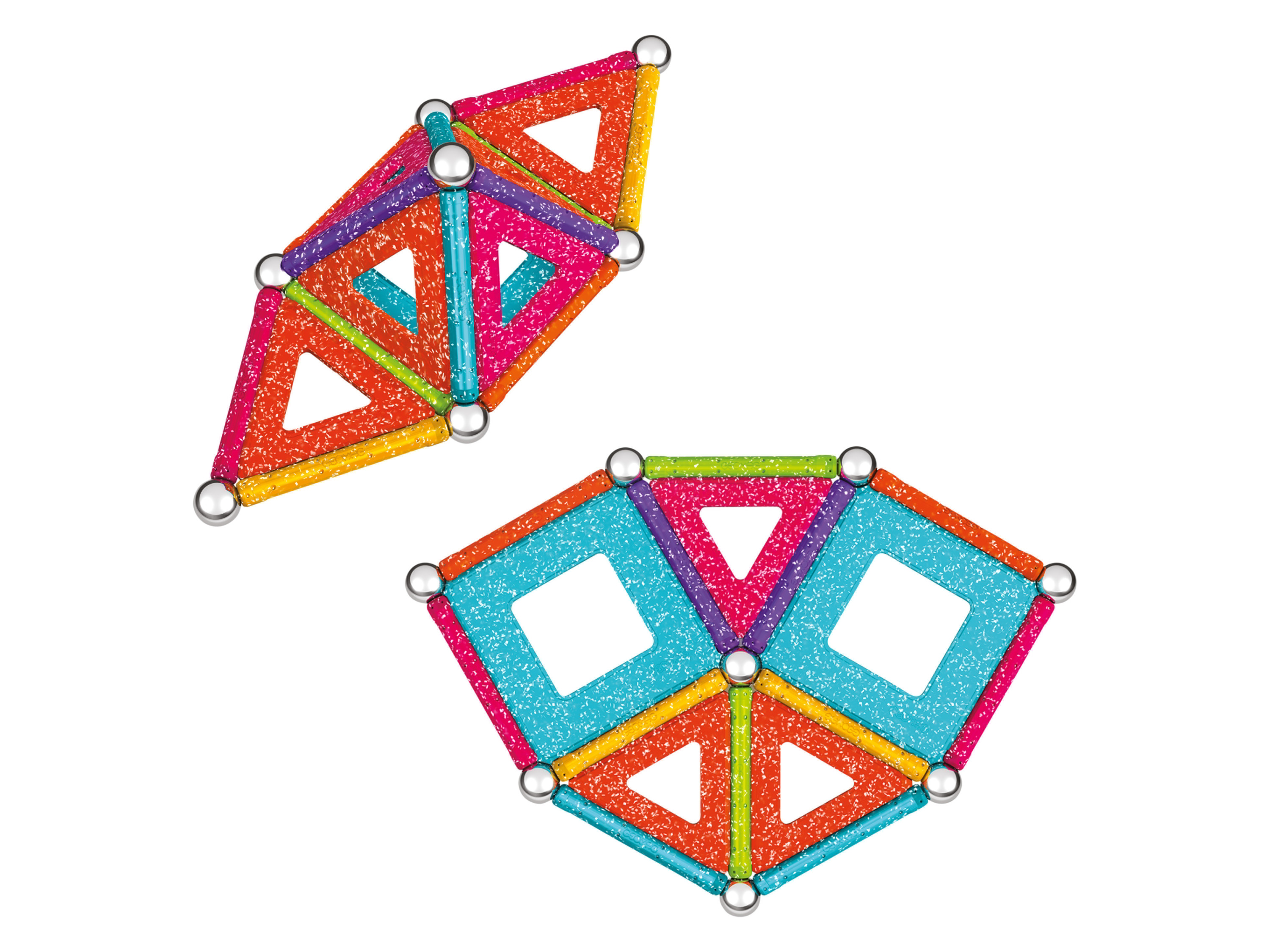 Geomag Magnetická stavebnica (trblietavé dieliky)