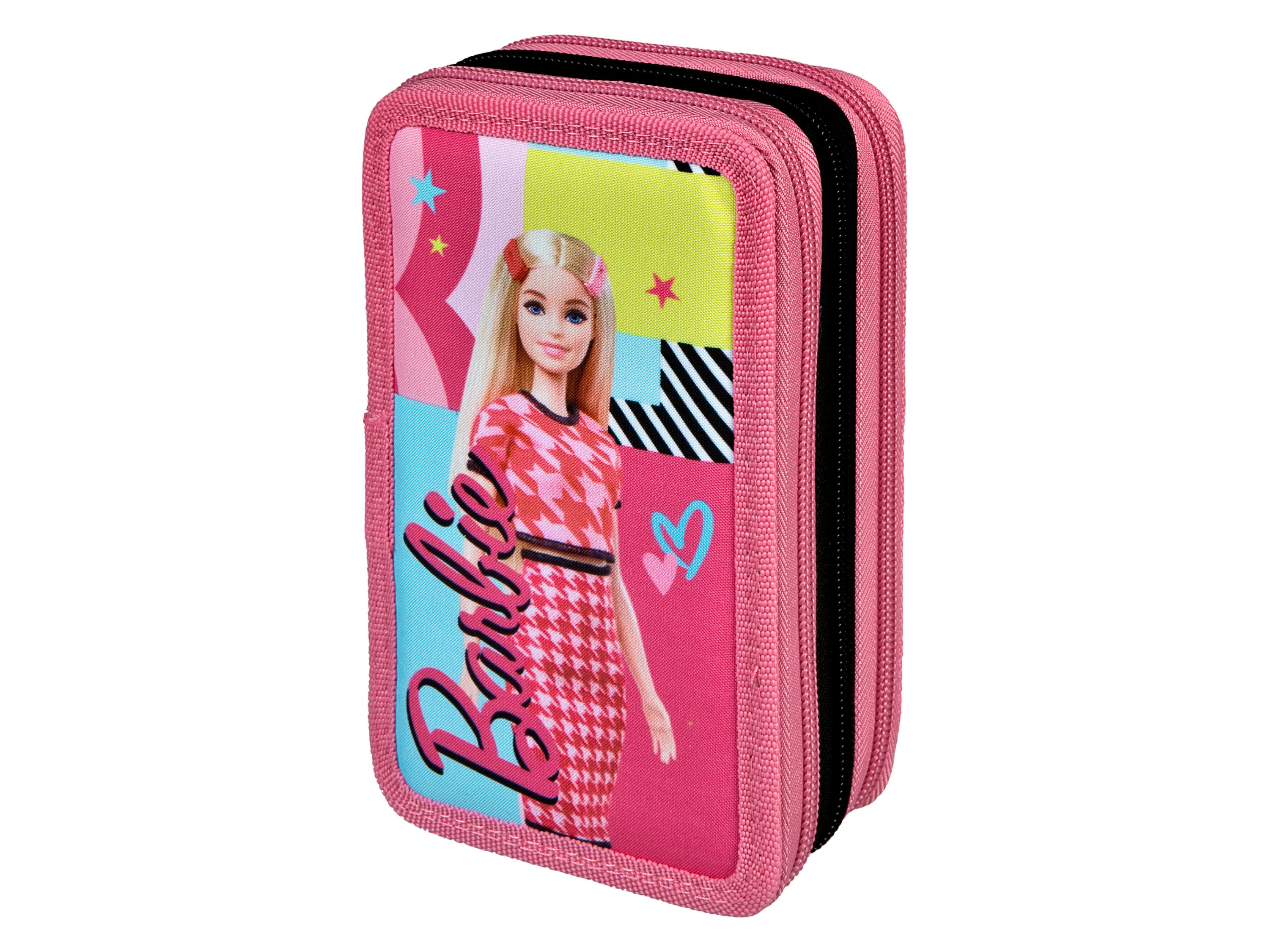 Barbie Trojposchodový peračník (ružová)