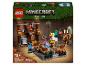 Stavebnica Minecraft Movie Woodland Mansion Fighting Ring, 491 dielikov, pre deti 10+