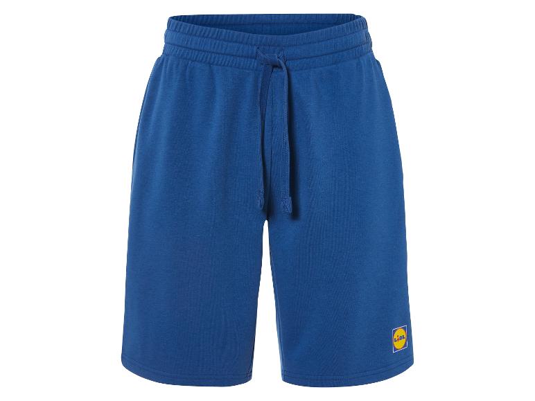 Modré športové šortky Lidl.