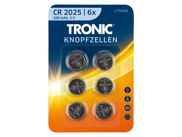 Prejsť na zobrazenie na celú obrazovku: TRONIC® Gombíkové batérie, 6 kusov – obrázok 4