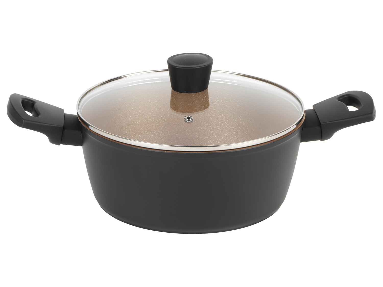 Russell Hobbs Hliníkový hrniec Opulence, čierny/zlatý (24 cm)