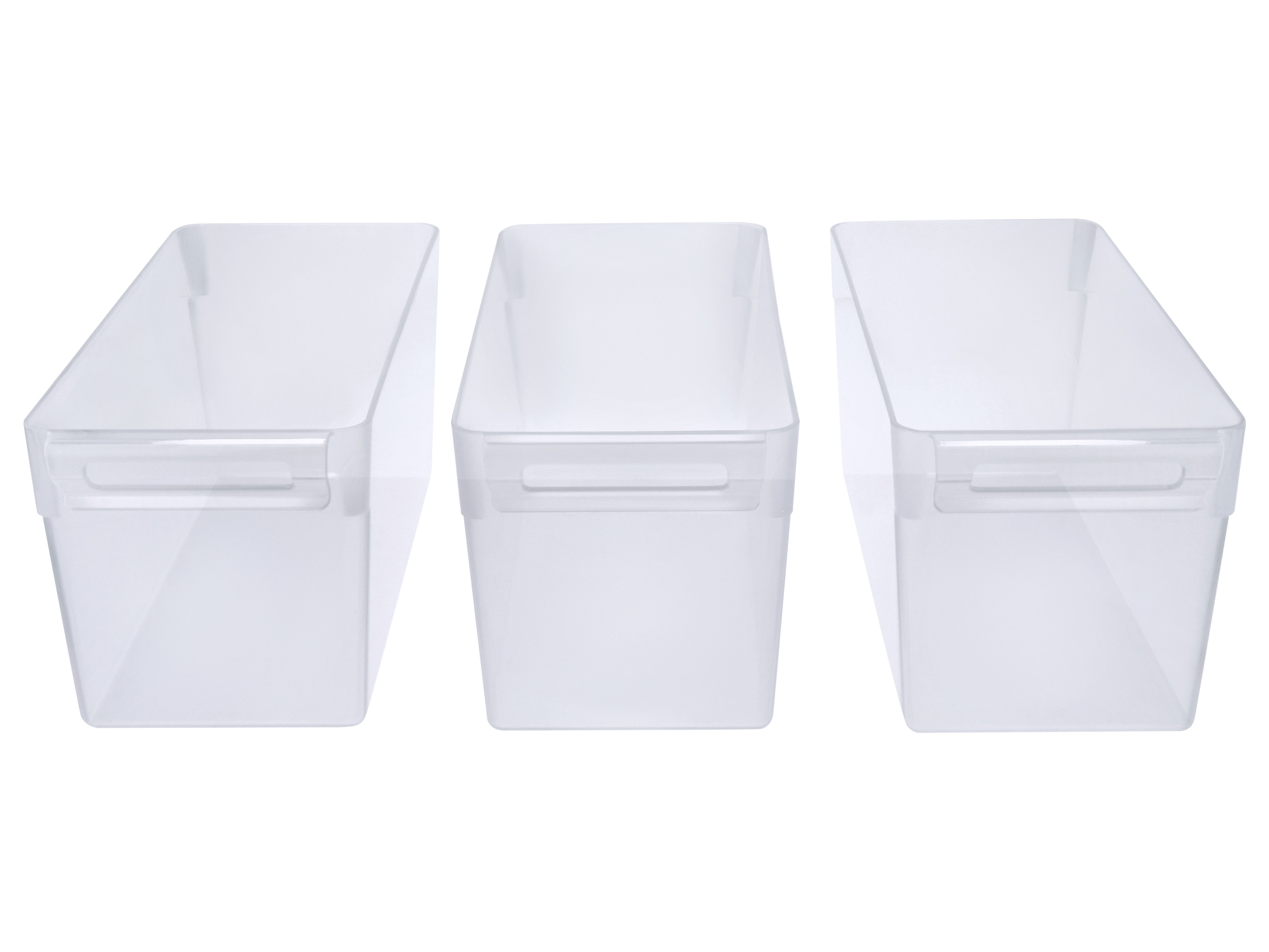 SILVERCREST® Organizéry do chladničky, L, 3 kusy