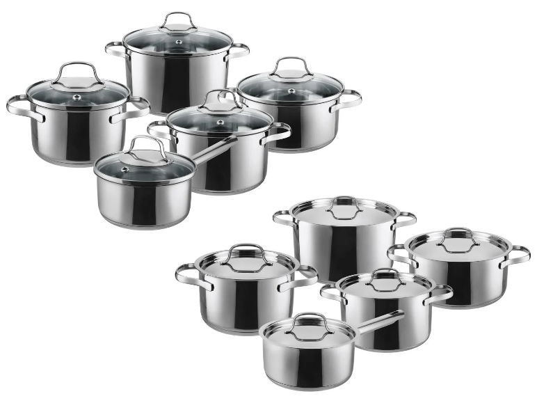 SILVERCREST® Súprava hrncov Premium, 5-dielna