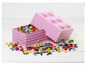 Ružová LEGO krabička na uskladnenie LEGO kociek