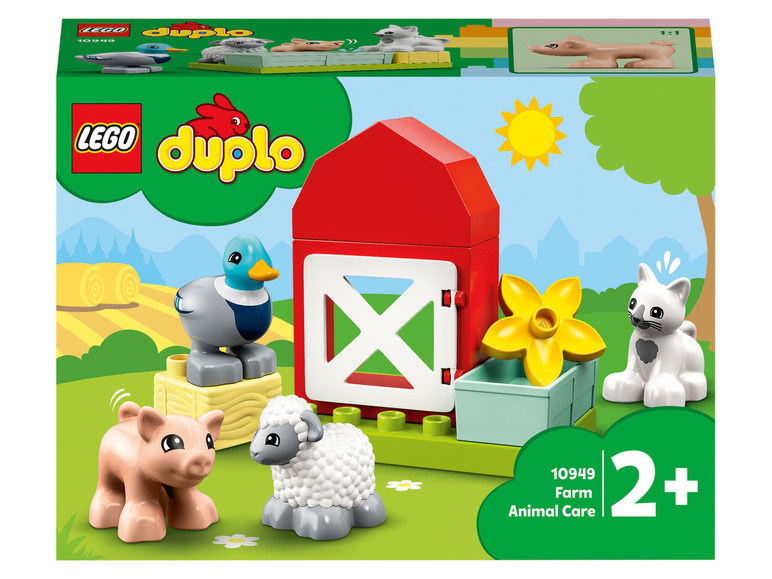 Prejsť na zobrazenie na celú obrazovku: LEGO® DUPLO® 10949 Zvieratká z farmy – obrázok 1