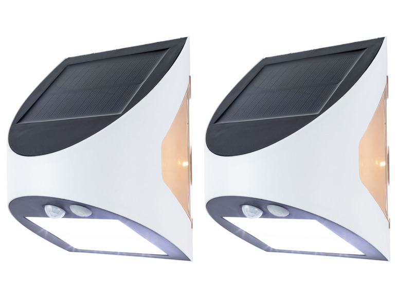 Prejsť na zobrazenie na celú obrazovku: LIVARNO home Solárne nástenné LED svietidlo, 2 kusy – obrázok 3