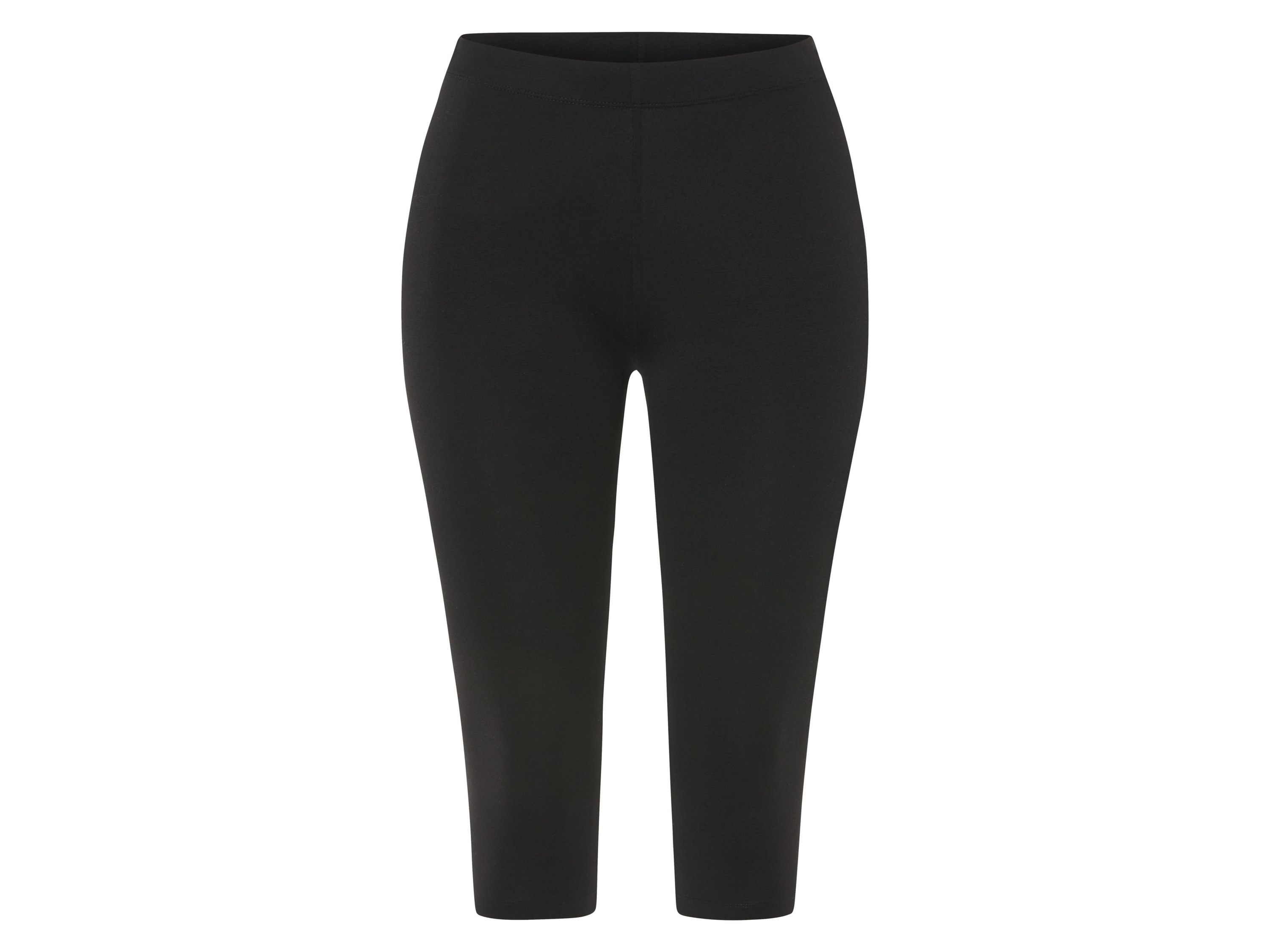 esmara® Dámske capri legíny (čierna, XS (32/34))