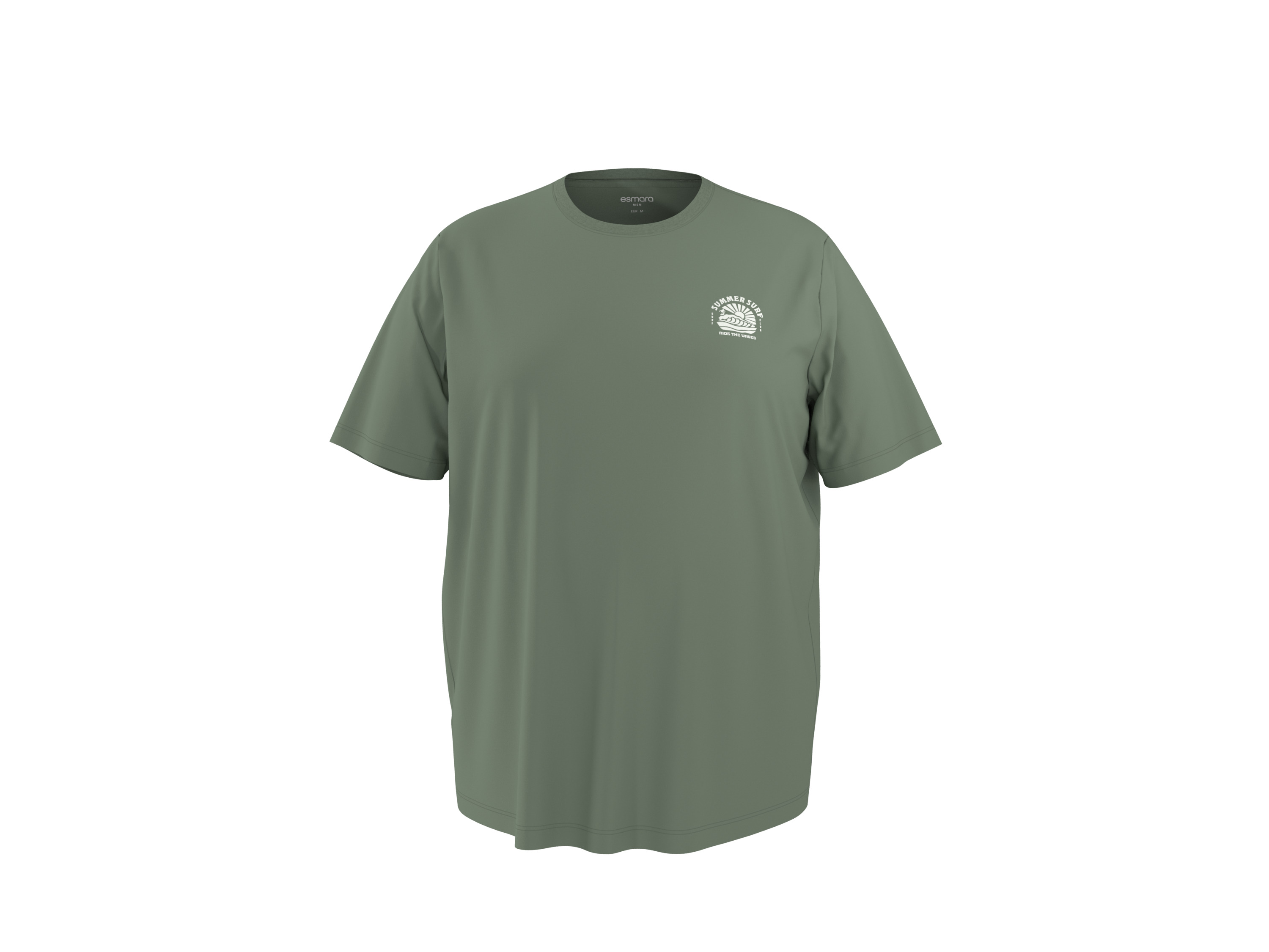 esmara Men Pánske tričko XXL (zelená, 4XL (68/70))