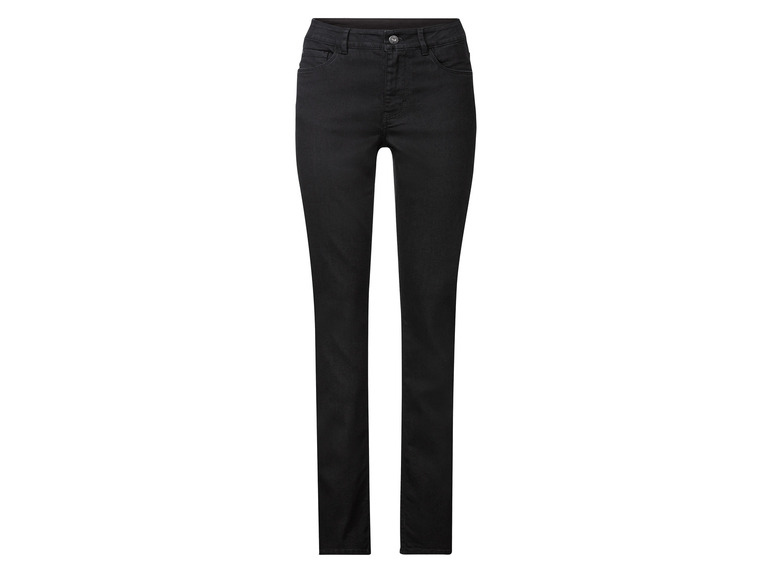 Čierne skinny džínsy pre ženy.