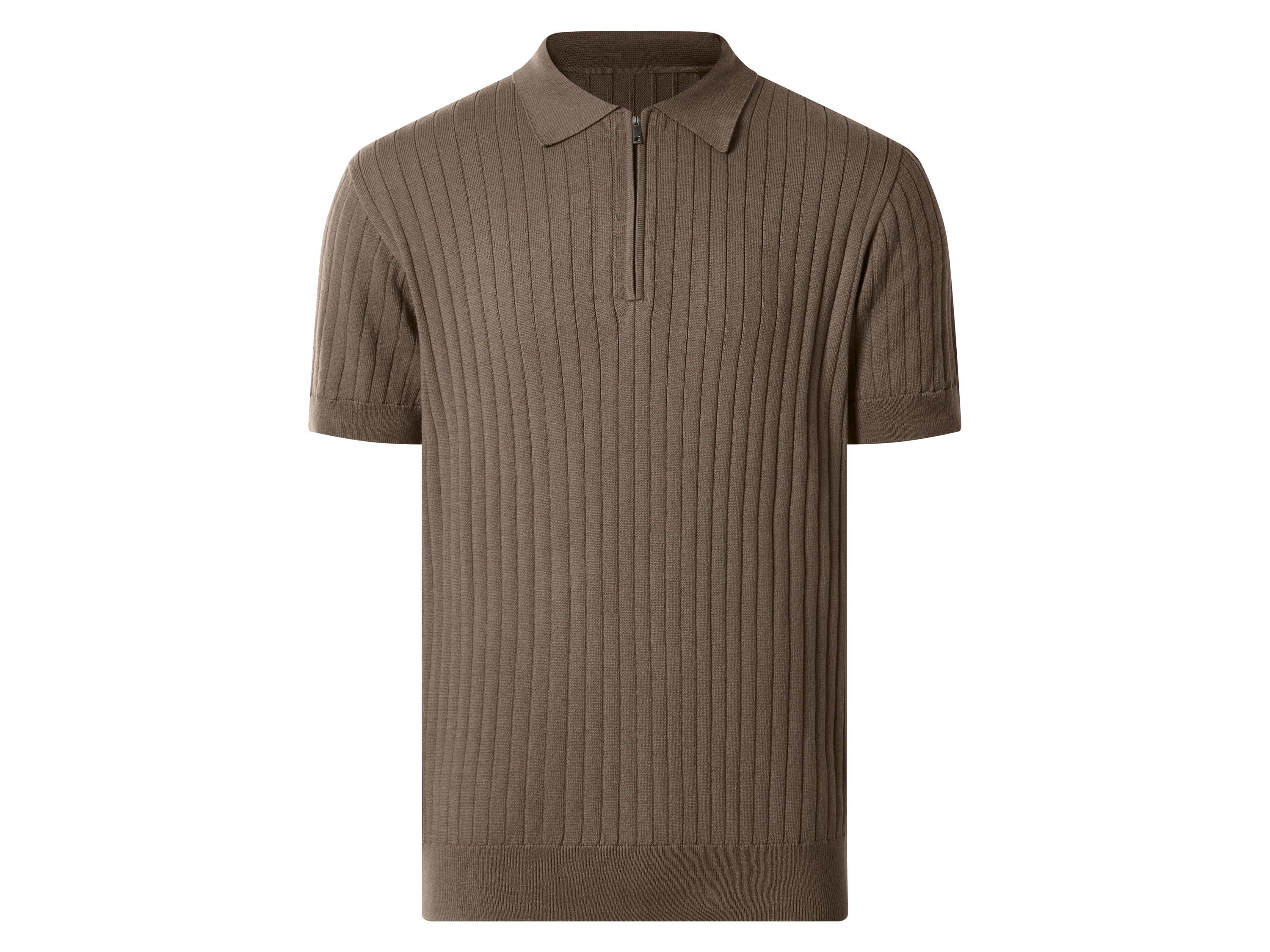 esmara Men Pánske polotričko Premium (kaki, XXL (60/62))