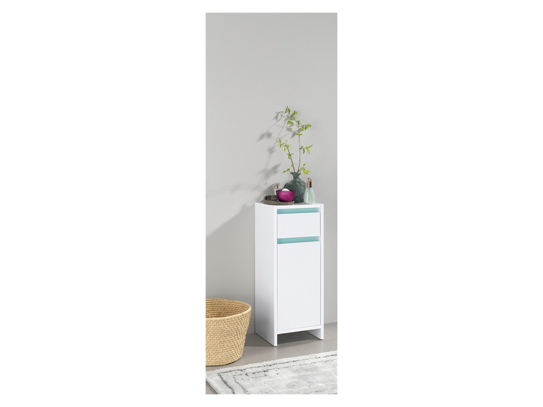 Prejsť na zobrazenie na celú obrazovku: LIVARNO home Kúpeľňová skrinka Oslo, 32 x 80 x 28 cm, biela – obrázok 4