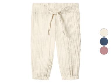lupilu® Mušelínové nohavice pre bábätká