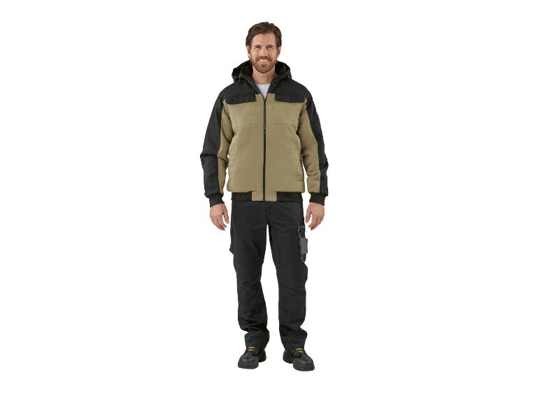 Parkside® Pánska pracovná bunda s podšívkou (čierna/hnedá, XL (56/58))