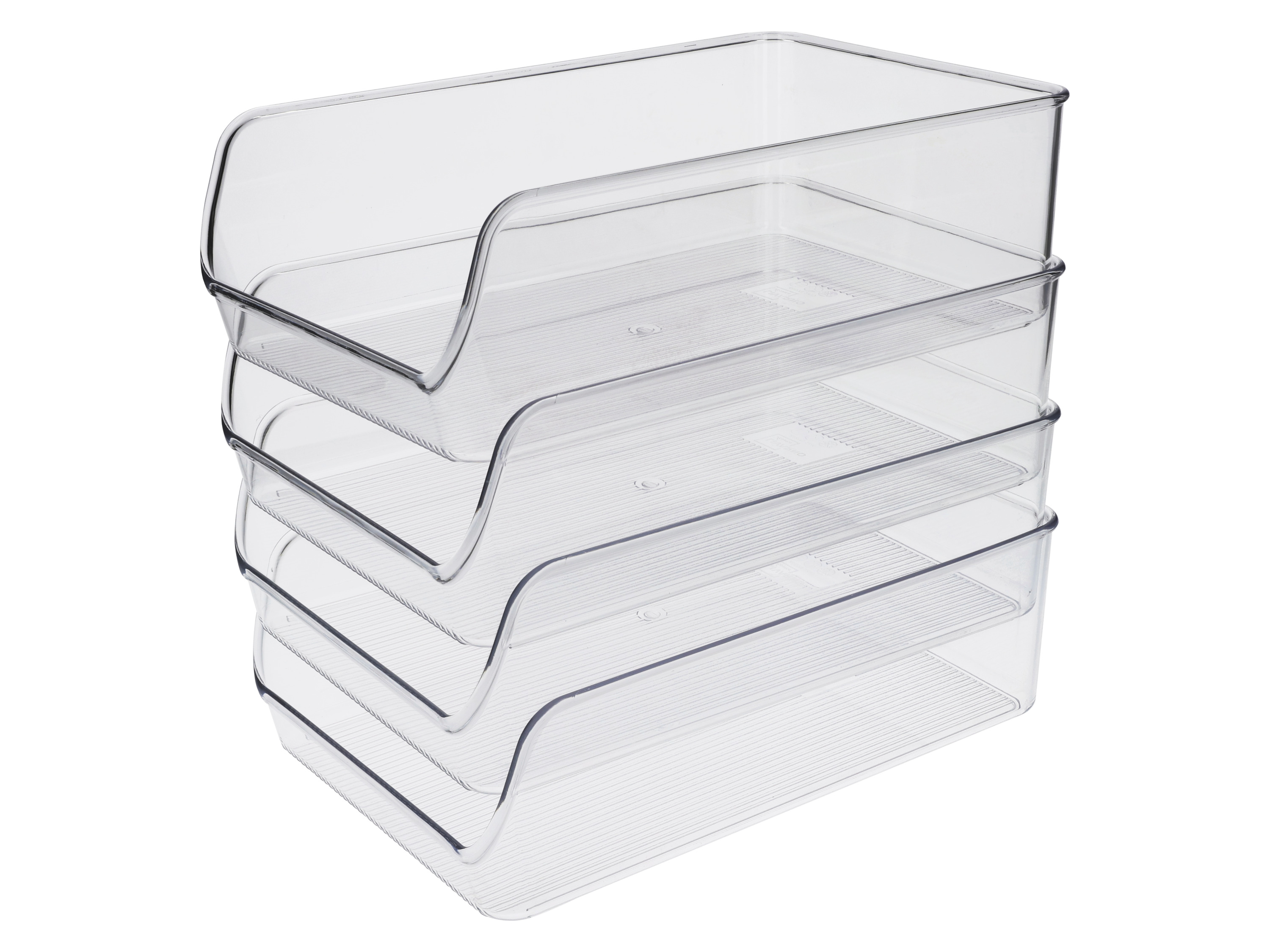 SILVERCREST® Kuchynský organizér, 4 kusy (bez priehradiek)