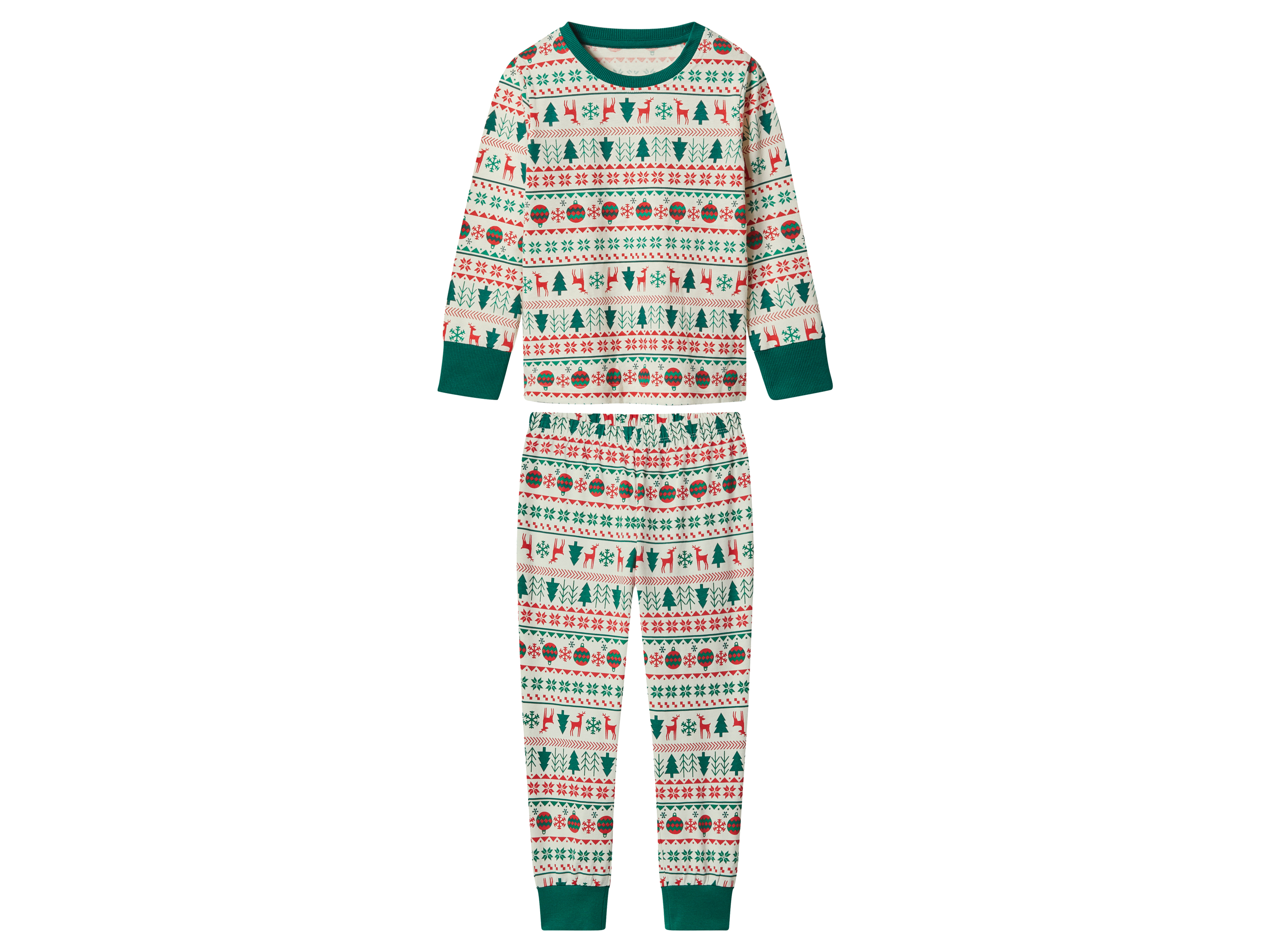lupilu® Chlapčenské vianočné pyžamo (farebná, 98/104)