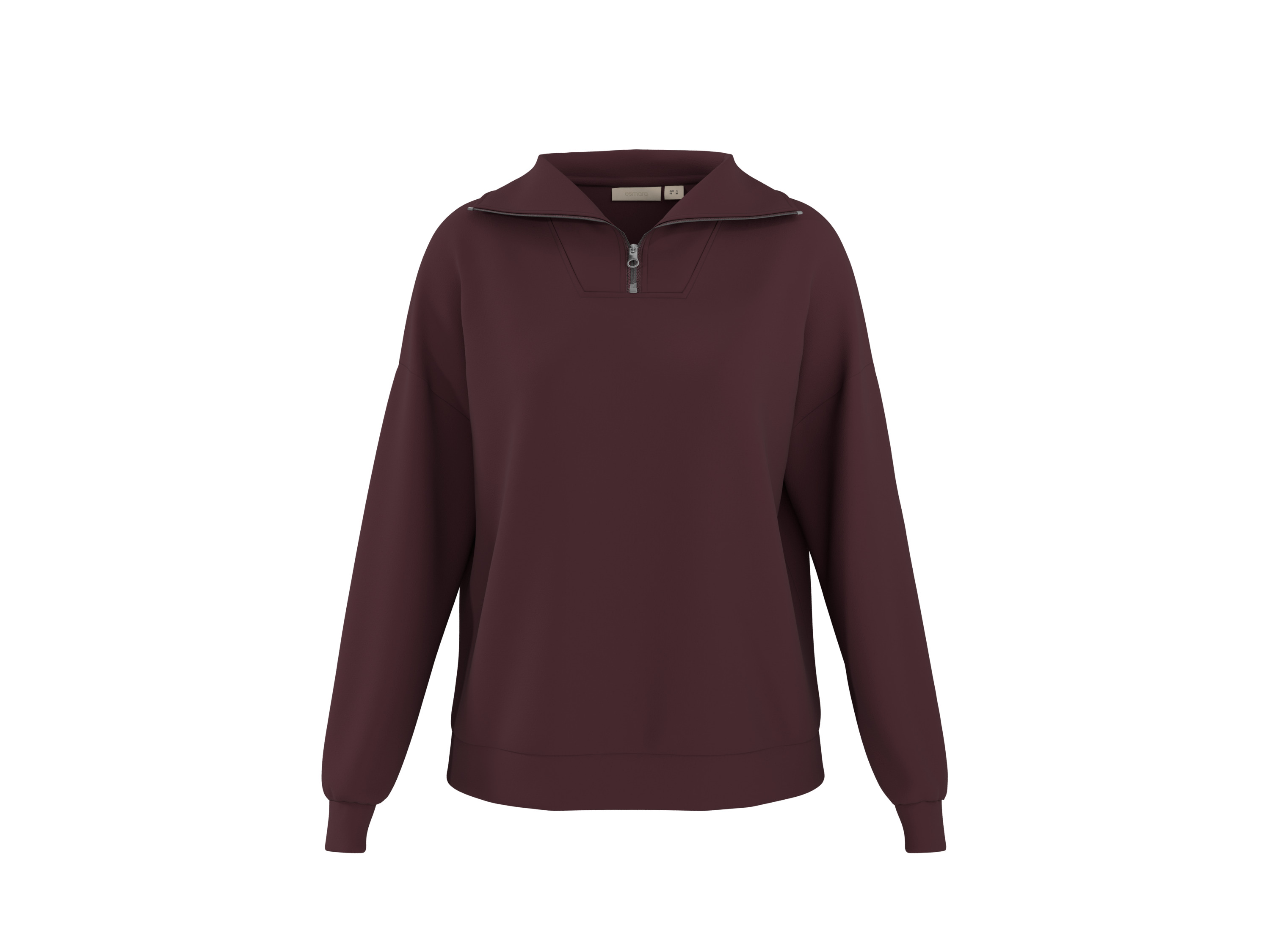 ESMARA® Dámsky pulóver (bordová, S (36/38))