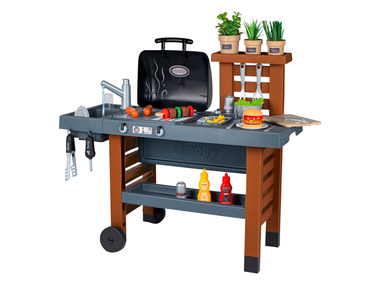 SMOBY Detský záhradný gril s kuchynkou