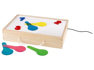 lupilu® Podsvietená drevená škatuľa na hranie Montessori