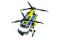 Lego helikoptéra s pilotom a záchranárom