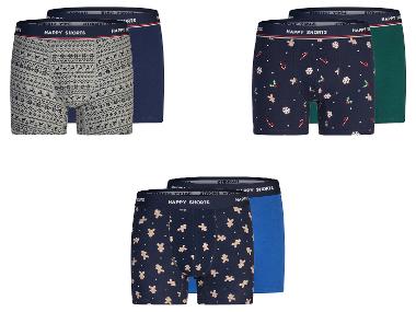 HAPPY SHORTS Pánske boxerky, 2 kusy