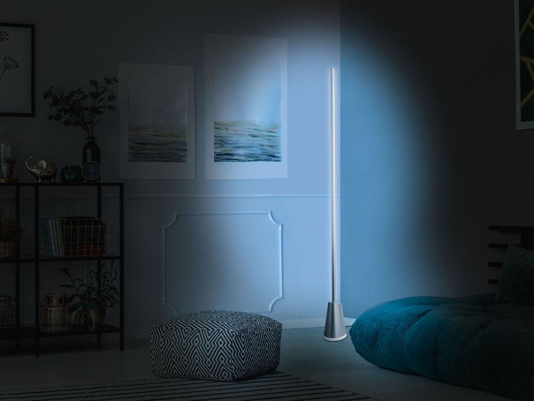 Prejsť na zobrazenie na celú obrazovku: LIVARNO home Stojacia LED lampa Zigbee Smart Home – obrázok 5