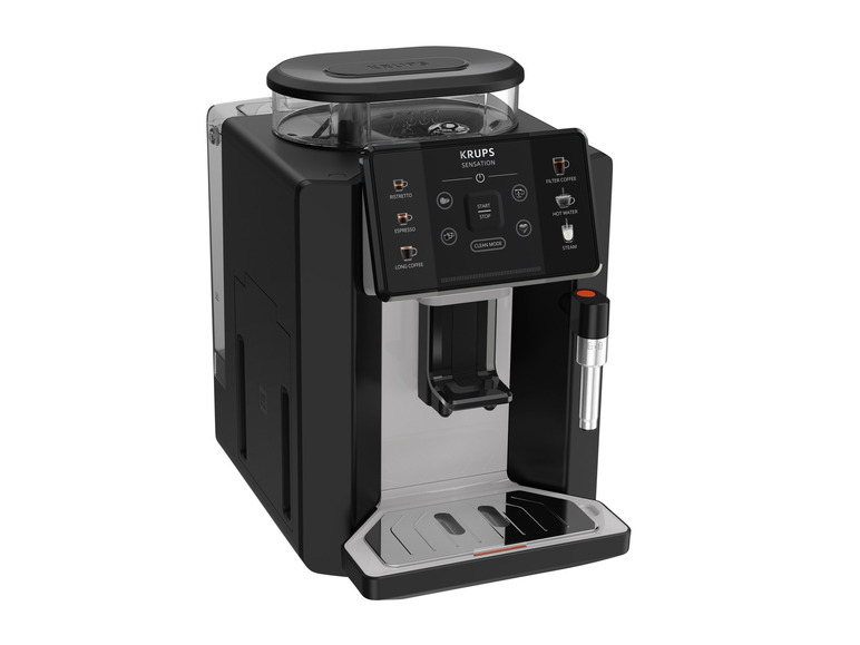 KRUPS Plnoautomatický kávovar Sensation »EA910A« s mliečnou dýzou.