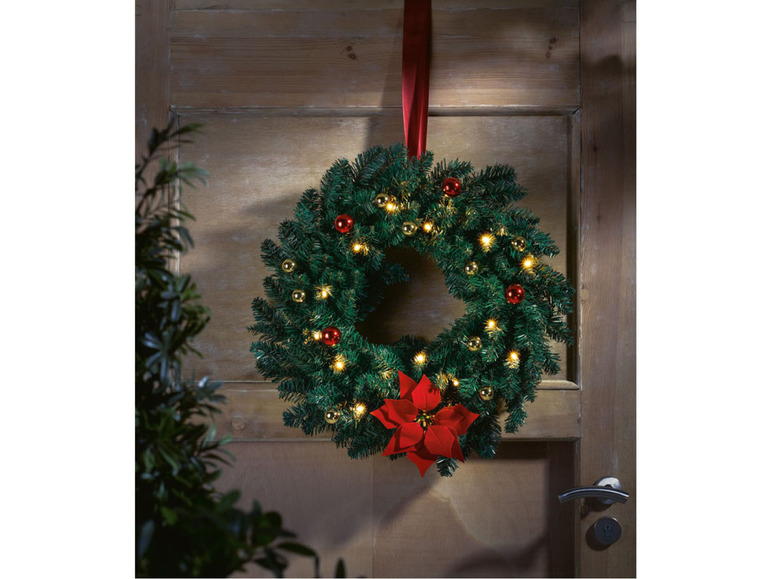 Prejsť na zobrazenie na celú obrazovku: LIVARNO home LED vianočný veniec – obrázok 3