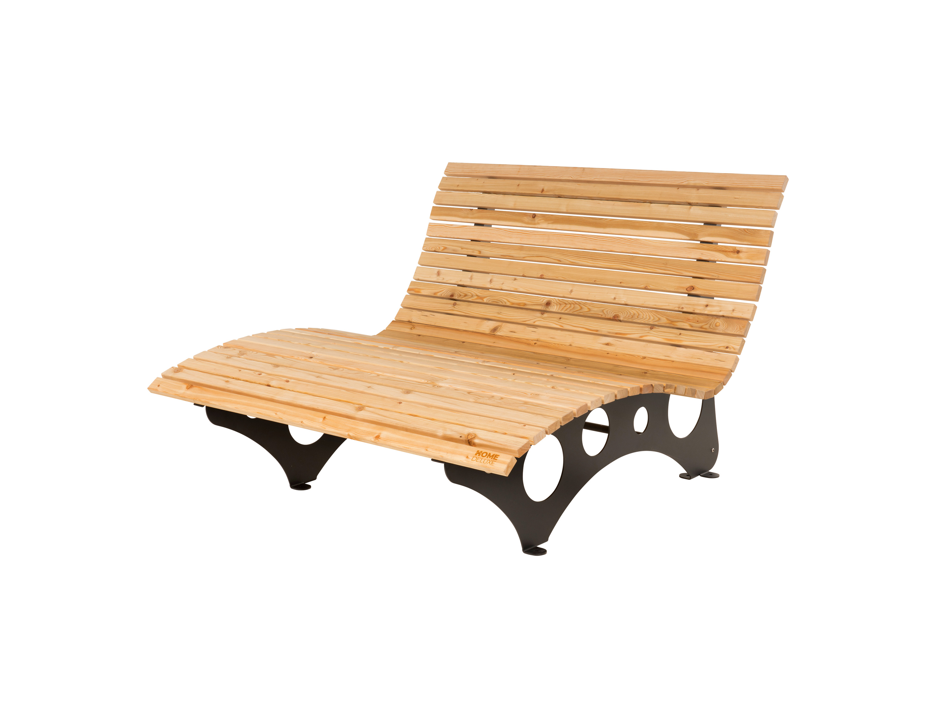 E-shop HOME DELUXE Drevené vlnité ležadlo TAIGA (150 cm)