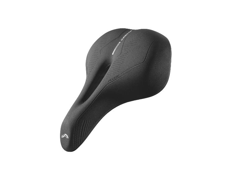 Čierne sedlo na bicykel od značky Selle Royal.