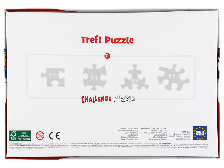 Prejsť na zobrazenie na celú obrazovku: Trefl Challenge Puzzle, 272 dielikov – obrázok 5