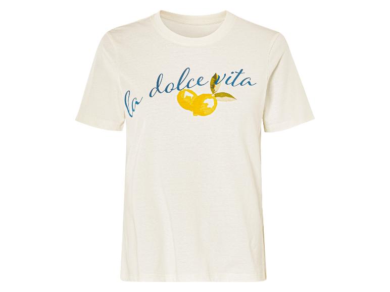 Esmara® Dámske tričko (biela, L (44/46))