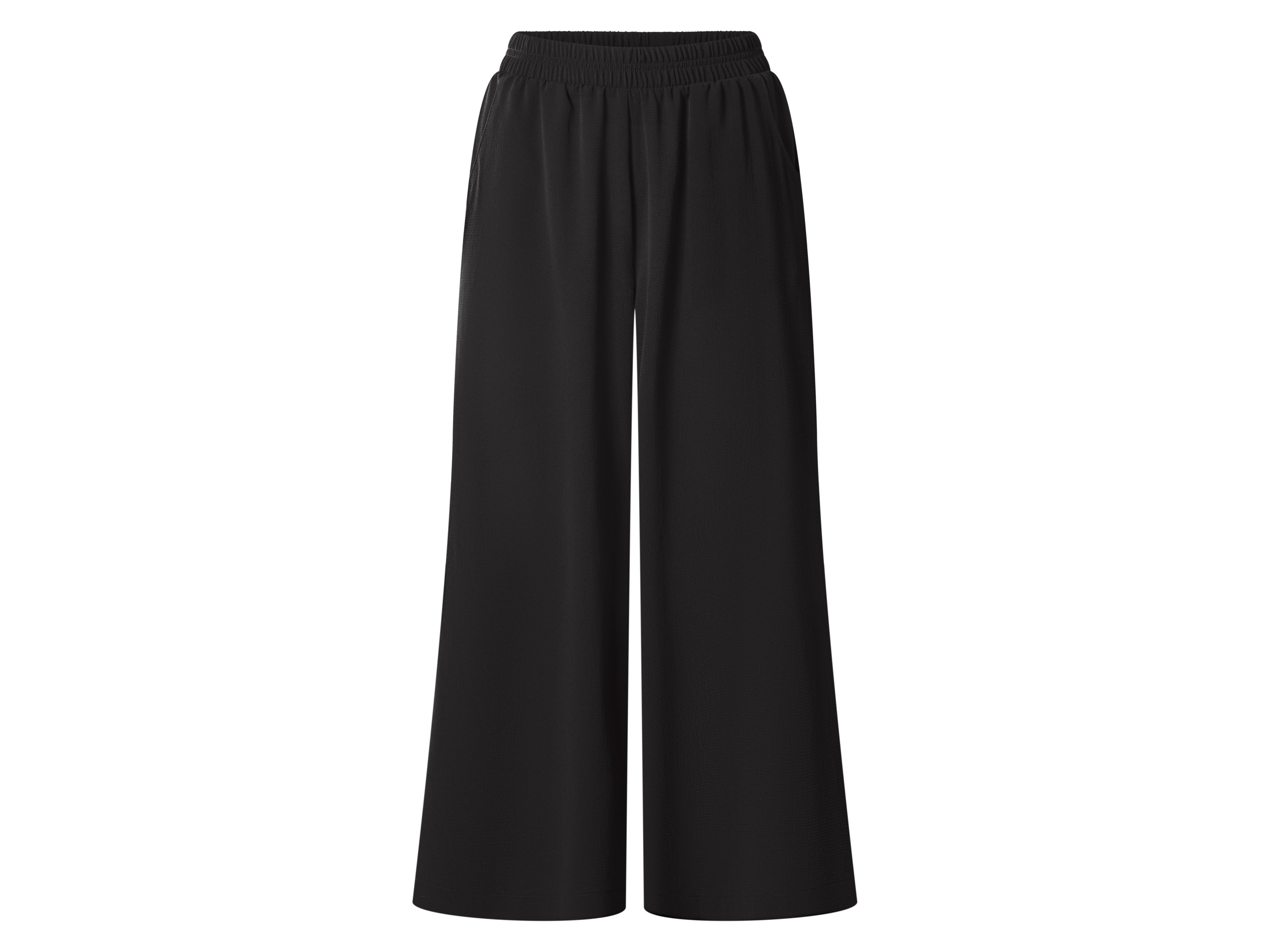 esmara® Dámske nohavice Culotte (čierna, 36)