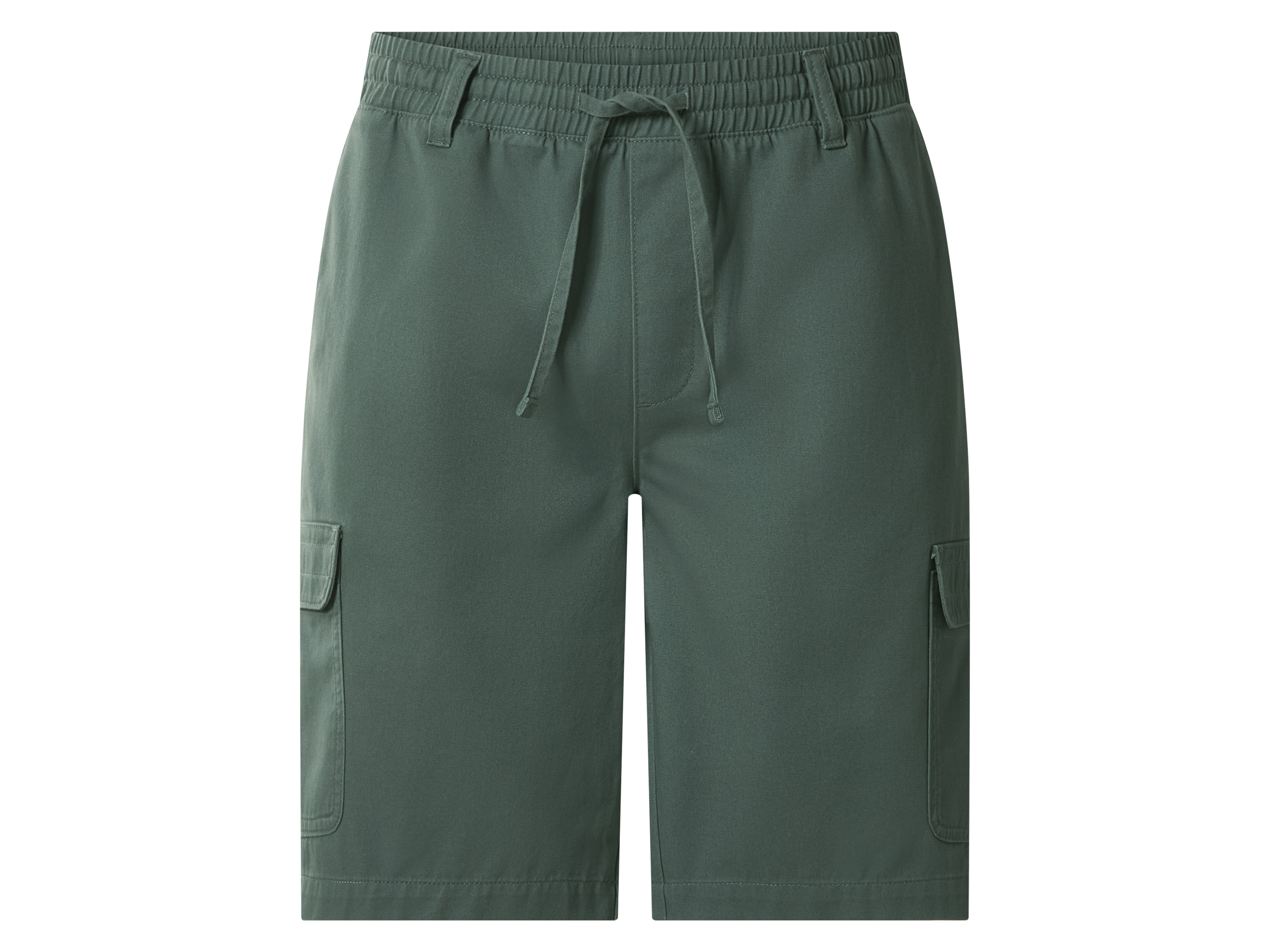 esmara Men Pánske cargo bermudy (zelená, XL (56/58))