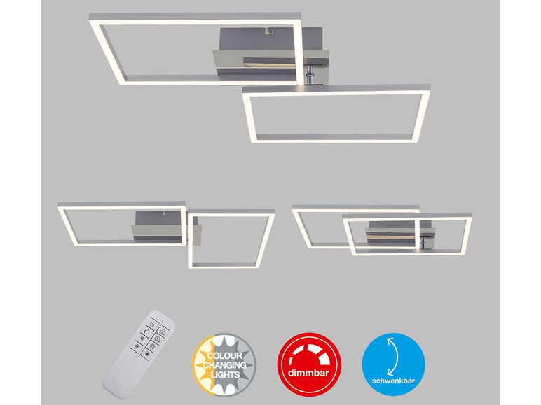 Prejsť na zobrazenie na celú obrazovku: Briloner LED dizajnové stropné svietidlo – obrázok 28