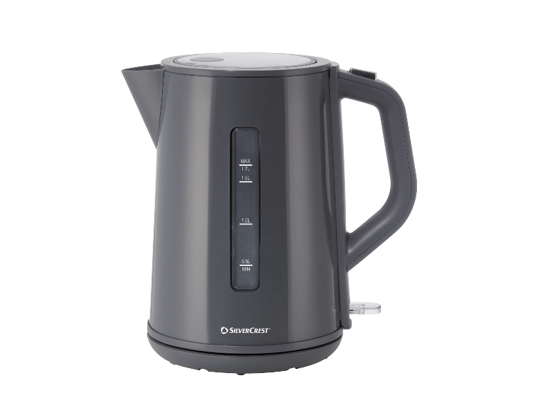 Tmavosivá kanvica SilverCrest.