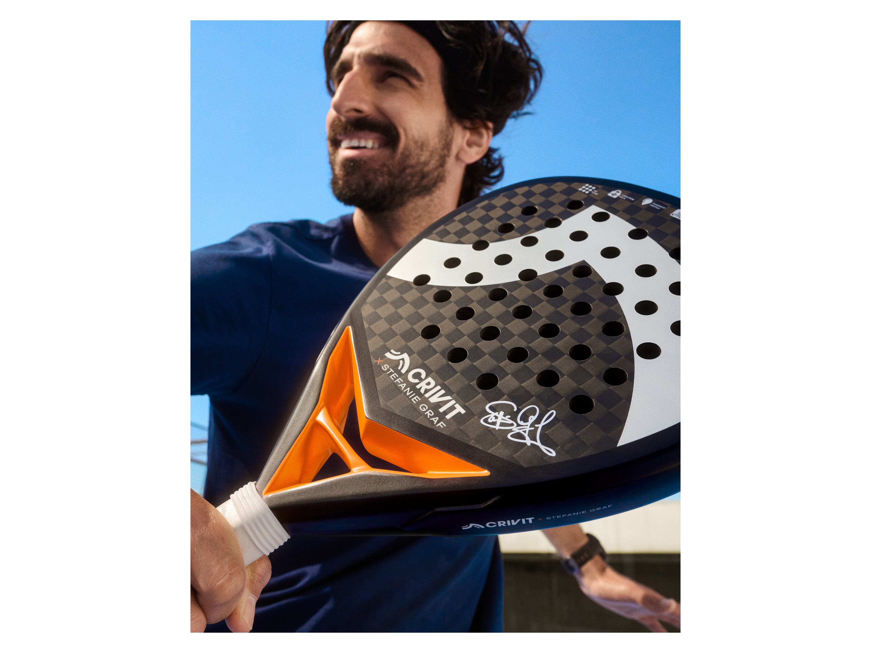 CRIVIT Padelová raketa 12K Carbon PRO - 4