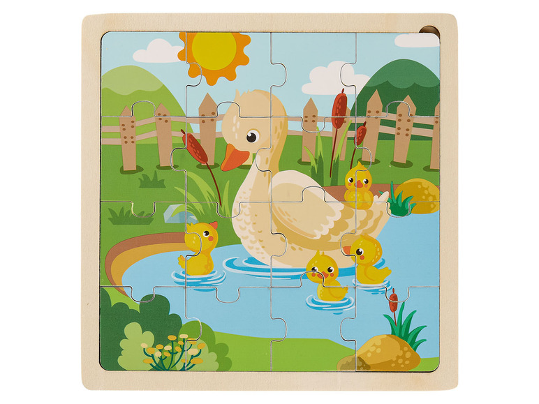 Prejsť na zobrazenie na celú obrazovku: Playtive Drevené puzzle – obrázok 2