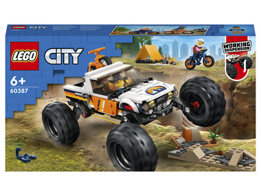 LEGO® City 60387 Dobrodružstvá s terénnym autom 4 x 4