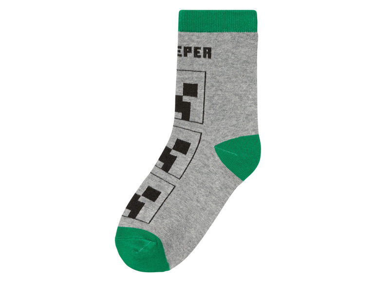 Prejsť na zobrazenie na celú obrazovku: Minecraft Chlapčenské ponožky, 3 páry – obrázok 10