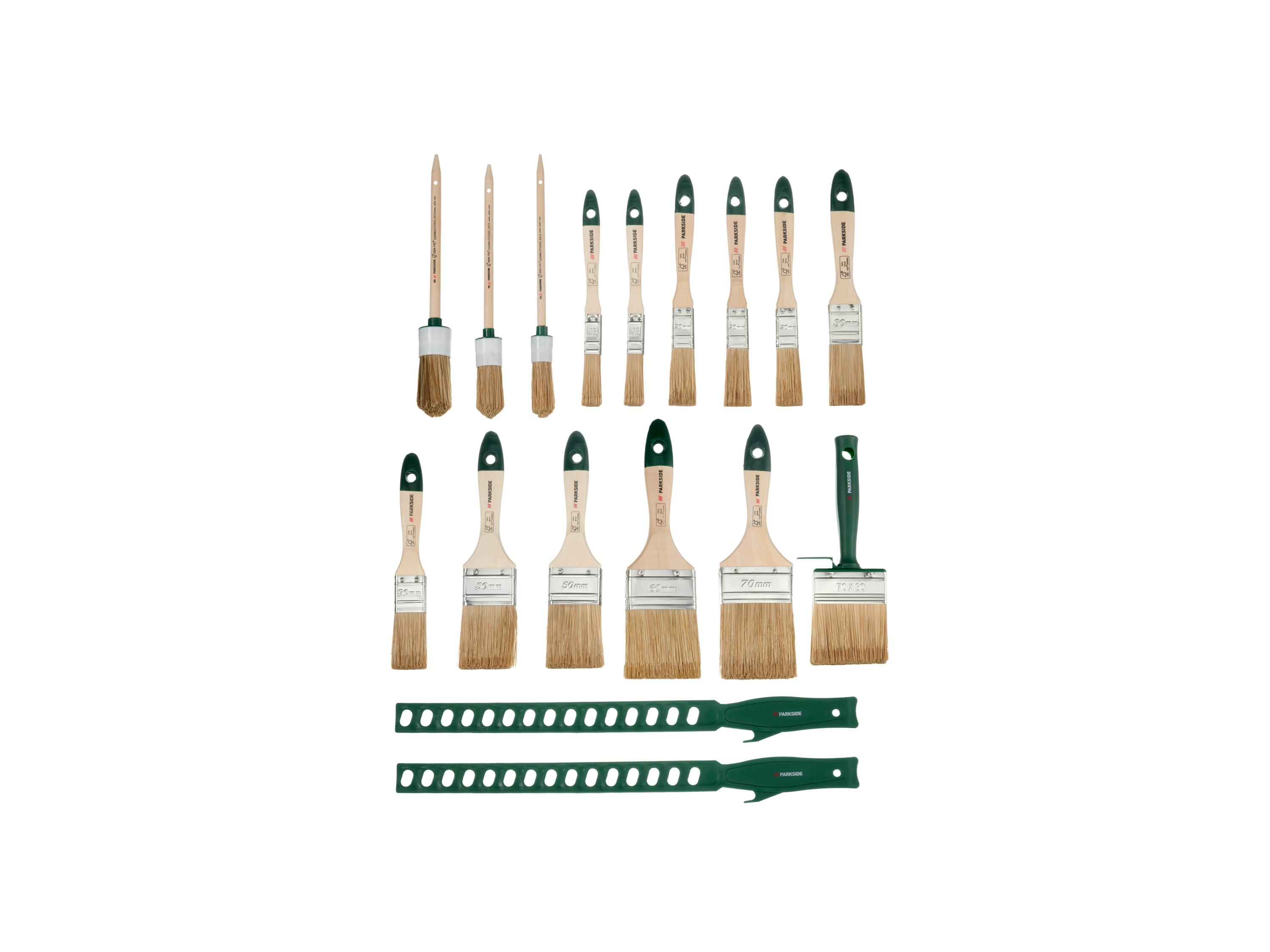 PARKSIDE® Súprava štetcov XXL, 17-dielna (glazúra)