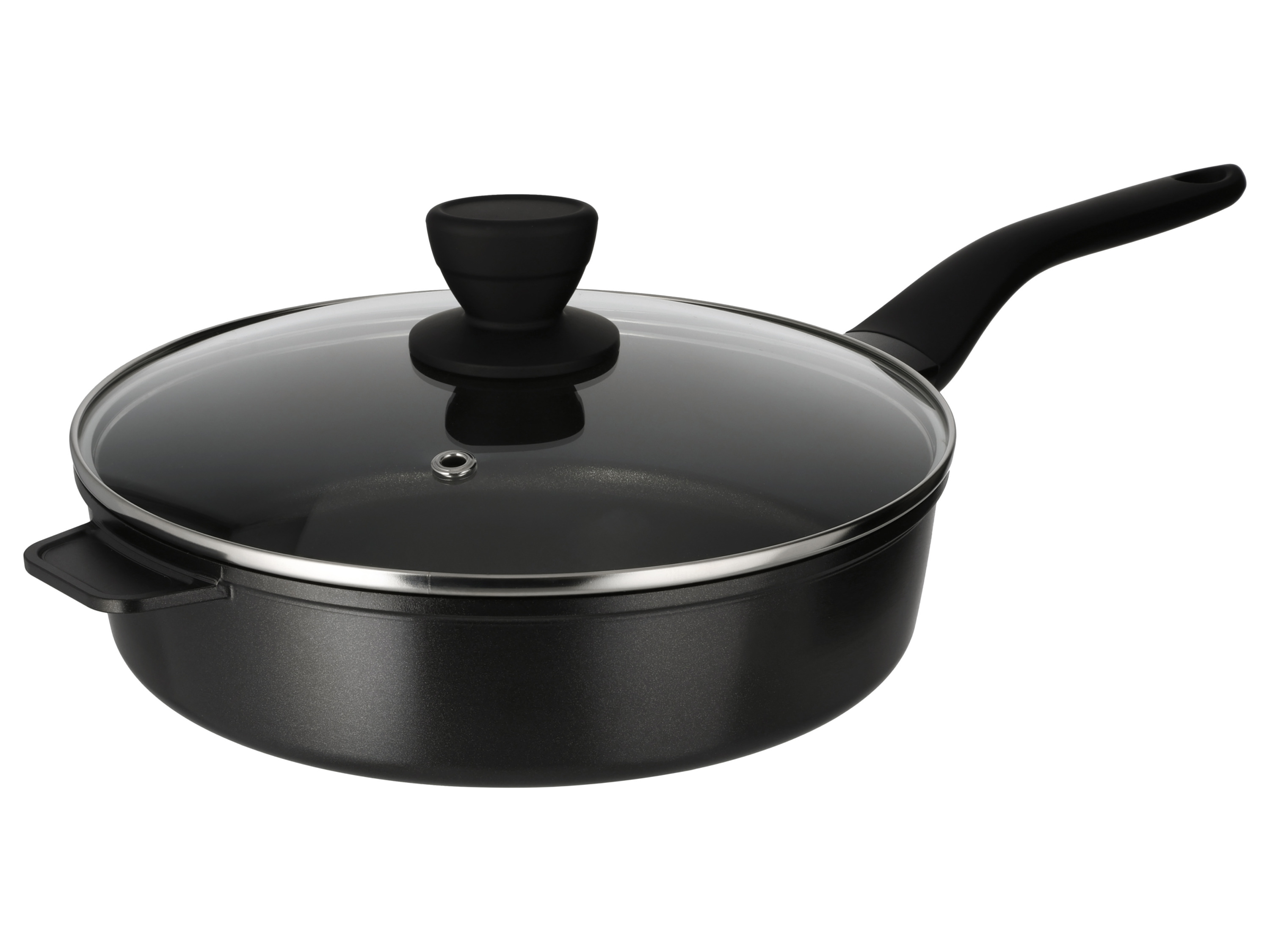 SILVERCREST® Panvica z hliníkovej zliatiny s pokrievkou, 28 cm