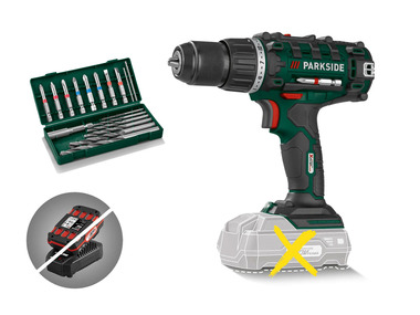 PARKSIDE® Aku vŕtací skrutkovač PABS 20 Li E6 – bez akumulátora